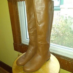 Fergalicious Tan Tall Over the Knee Boots